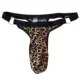 Sexy Men's Leopard Print Thong