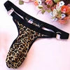 Sexy Men's Leopard Print Thong