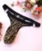 Sexy Men's Leopard Print Thong